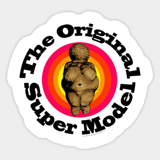 The Original Super Model! Sticker